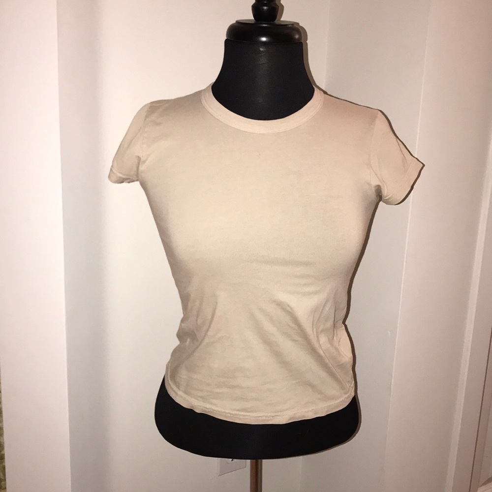 Juicy Couture Cream Scoop Tee